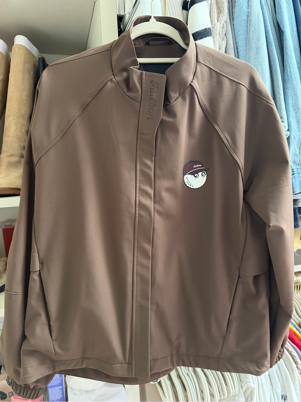Malbon women’s M golf jacket - worn once